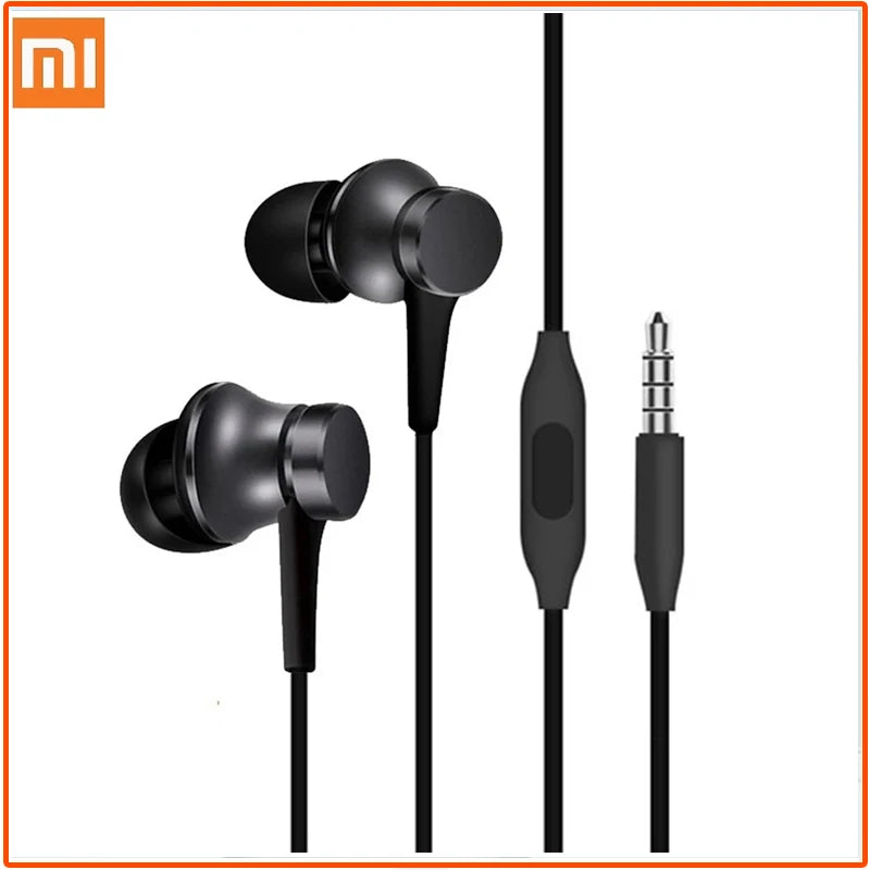 Fone de ouvido baixo com fio 3,5 mm
