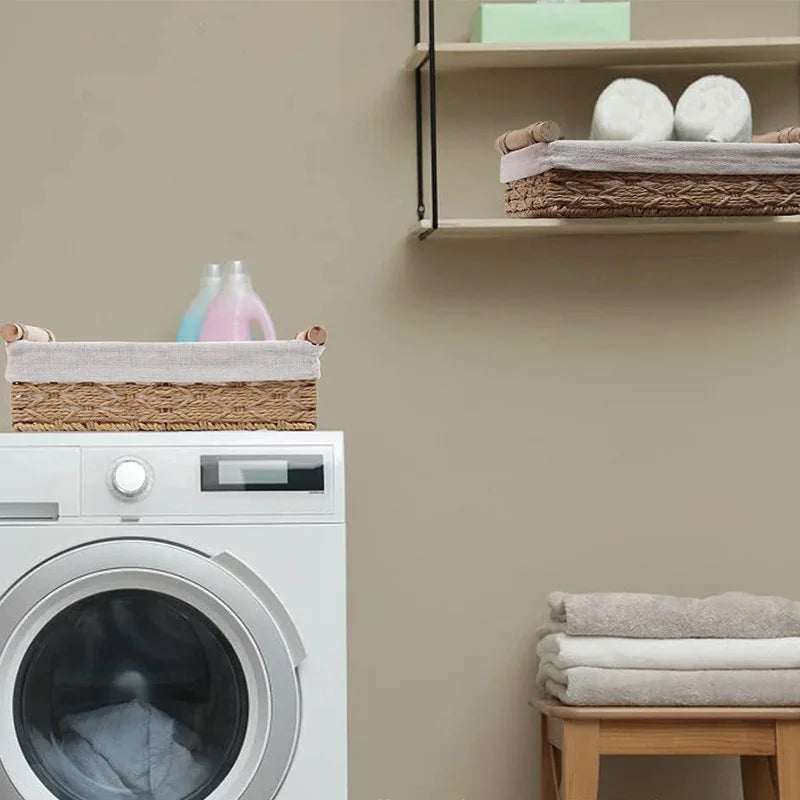 Cesto de armazenamento para banheiro e cozinha